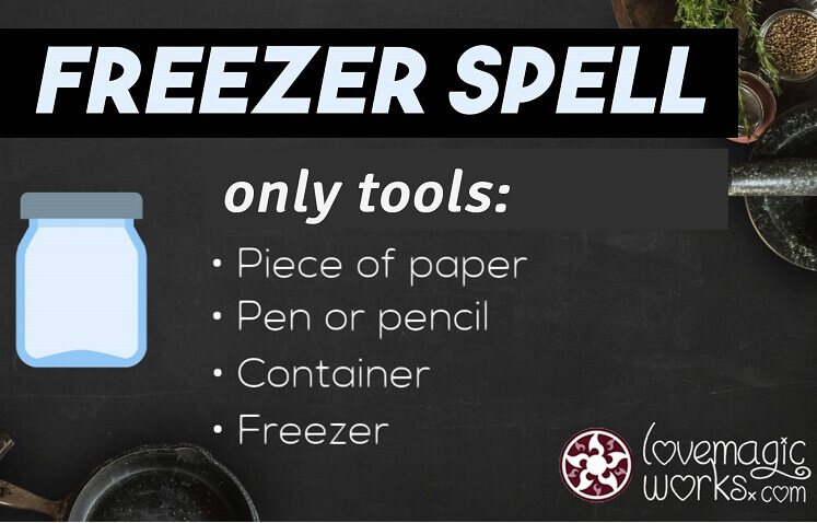 freezer spells with lock
